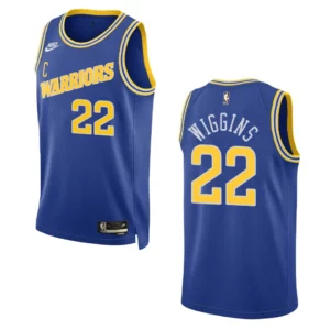Golden State Warriors Andrew Wiggins Royal Swingman 2022-23 Classic Edition Jersey - 49Native