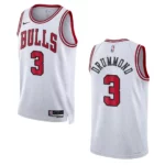 2022-23 Association Edition Chicago Bulls Andre Drummond White Swingman Jersey - 49Native