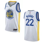 2022-23 Association Edition Golden State Warriors Andrew Wiggins White Swingman Jersey - 49Native