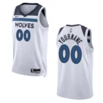 2022-23 Association Edition Minnesota Timberwolves Custom White Swingman Jersey - 49Native