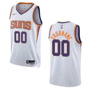 2022-23 Association Edition Phoenix Suns Custom White Swingman Jersey - 49Native