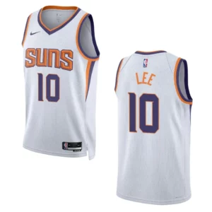 2022-23 Association Edition Phoenix Suns Damion Lee White Swingman Jersey - 49Native