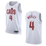 2022-23 Association Edition Cleveland Cavaliers Evan Mobley White Swingman Jersey - 49Native