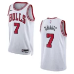 2022-23 Association Edition Chicago Bulls Goran Dragic White Swingman Jersey - 49Native