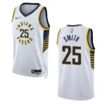 2022-23 Association Edition Indiana Pacers Jalen Smith White Swingman Jersey - 49Native