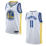 2022-23 Association Edition Golden State Warriors Klay Thompson White Swingman Jersey - 49Native