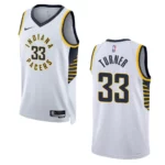 2022-23 Association Edition Indiana Pacers Myles Turner White Swingman Jersey - 49Native