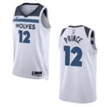2022-23 Association Edition Minnesota Timberwolves Taurean Prince White Swingman Jersey - 49Native