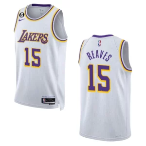 Austin Reaves Association Edition Los Angeles Lakers 2022-23 White Swingman Jersey - 49Native