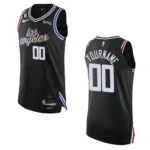 Los Angeles Clippers City Edition Custom 2022-23 Authentic Black Jersey - 49Native