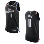 Los Angeles Clippers City Edition John Wall 2022-23 Authentic Black Jersey - 49Native