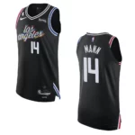 Los Angeles Clippers City Edition Terance Mann 2022-23 Authentic Black Jersey - 49Native