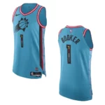 Phoenix Suns City Edition Devin Booker 2022-23 Turquoise Jersey - 49Native