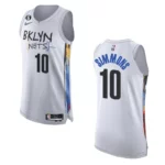 Brooklyn Nets City Edition Ben Simmons 2022-23 Authentic White Jersey - 49Native