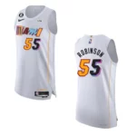 Miami Heat City Edition Duncan Robinson 2022-23 White Jersey - 49Native