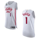 Philadelphia 76ers City Edition James Harden 2022-23 White Jersey - 49Native