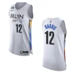 Brooklyn Nets City Edition Joe Harris 2022-23 Authentic White Jersey - 49Native