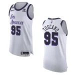 2022-23 Authentic Los Angeles Lakers Juan Toscano-Anderson White City Jersey - 49Native