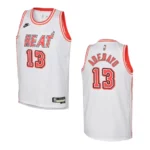 2022-23 Miami Heat Youth Classic Edition Bam Adebayo White Jersey - 49Native