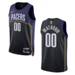 Bennedict Mathurin City Edition Indiana Pacers 2022-23 Blue Swingman Jersey - 49Native