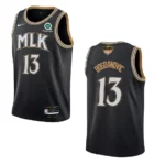 Bogdan Bogdanovic Hawks 2021 NBA Playoffs Bound Jersey Black - 49Native
