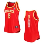 Atlanta Hawks Bogdan Bogdanovic Women's Icon Edition Fast Break Jersey Red - 49Native