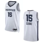 Memphis Grizzlies Brandon Clarke 2022-23 Association Edition White Swingman Jersey - 49Native