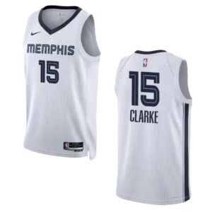Memphis Grizzlies Brandon Clarke 2022-23 Association Edition White Swingman Jersey - 49Native