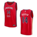 Brandon Ingram Statement Edition New Orleans Pelicans 2023-24 Red Fastbreak Replica Jersey - 49Native
