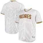 San Diego Padres Big & Tall Home Replica Team Jersey - White/Brown - 49Native