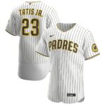 Fernando Tatís Jr. San Diego Padres Nike Home Player Jersey - White/Brown - 49Native