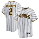 Xander Bogaerts San Diego Padres Nike Home Official Replica Player Jersey - White/Brown - 49Native