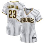 Fernando Tatís Jr. San Diego Padres Nike Women's Home Replica Player Jersey - White/Brown - 49Native