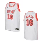 2022-23 Miami Heat Youth Classic Edition Caleb Martin White Jersey - 49Native