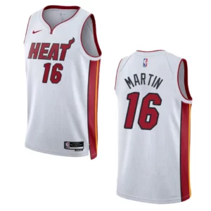 Miami Heat Caleb Martin 2022-23 Association Edition White Swingman Jersey - 49Native
