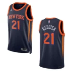 Cam Reddish Statement Edition New York Knicks 2022-23 Black Swingman Jersey - 49Native