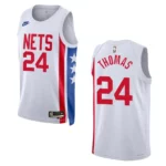 Cam Thomas Classic Edition Brooklyn Nets 2022-23 White Swingman Jersey - 49Native