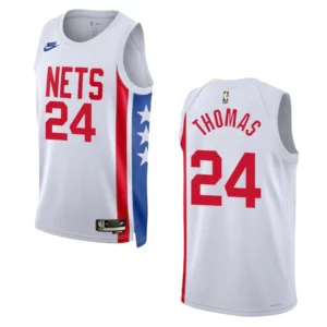 Cam Thomas Classic Edition Brooklyn Nets 2022-23 White Swingman Jersey - 49Native