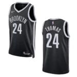 Cam Thomas Icon Edition Brooklyn Nets 2022-23 Black Swingman Jersey - 49Native