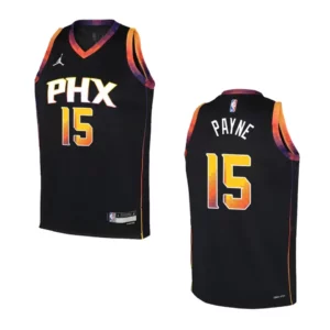 2022-23 Phoenix Suns Youth Statement Edition Cameron Payne Black Jersey - 49Native