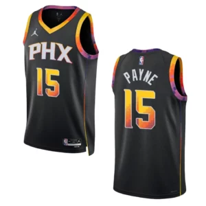 Phoenix Suns Cameron Payne 2022-23 Statement Edition Black Swingman Jersey - 49Native