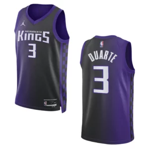Chris Duarte Statement Edition Sacramento Kings 2023-24 Purple Swingman Jersey - 49Native