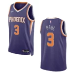 Phoenix Suns Chris Paul 2022-23 Icon Edition Purple Swingman Jersey - 49Native
