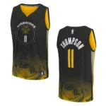Golden State Warriors Fast Break Klay Thompson 2022-23 City Black Jersey - 49Native