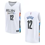 Brooklyn Nets Fast Break Joe Harris 2022-23 City White Jersey - 49Native