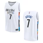 Brooklyn Nets Fast Break Kevin Durant 2022-23 City White Jersey - 49Native