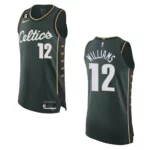 2022-23 City Edition Boston Celtics Grant Williams Green Authentic Jersey - 49Native