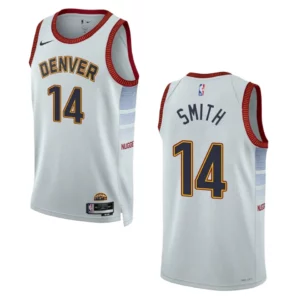 2022-23 City Edition Denver Nuggets Ish Smith Sliver Swingman Jersey - 49Native