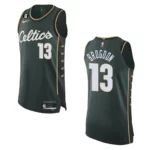 2022-23 City Edition Boston Celtics Malcolm Brogdon Green Authentic Jersey - 49Native
