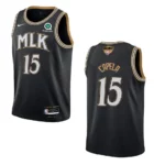 Clint Capela Hawks 2021 NBA Playoffs Bound Jersey Black - 49Native